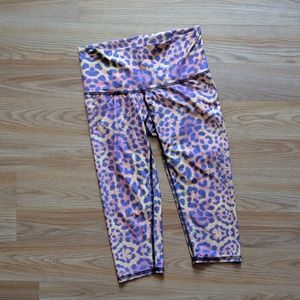 Teeki Leopard Print Crop Leggings